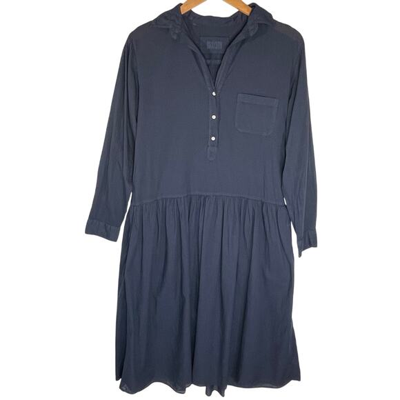 Frank & Eileen Navy Midi Dress - Picture 2 of 7